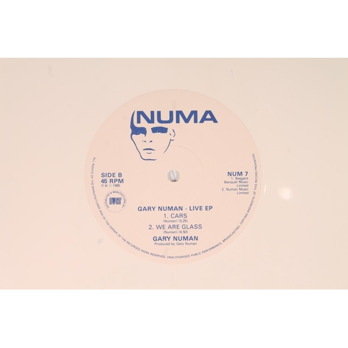 17 - Gary Numan, The Live EP limited edition white vinyl, Berserker, My Dying Machine, Radio Heart featur... 