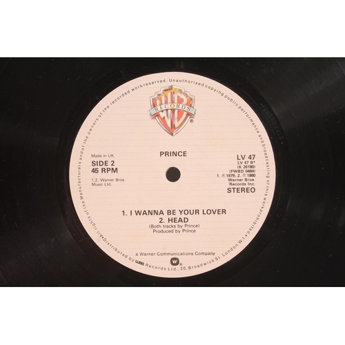 20 - Prince, Gotta Stop (Messin' About) 12'' vinyl single with side B having I Wanna Be Your Lover and He... 