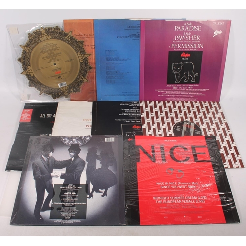 23 - The Stranglers, 12'' vinyl singles to include Always The Sun/Norman Normal cut-out picture disc, 96 ... 