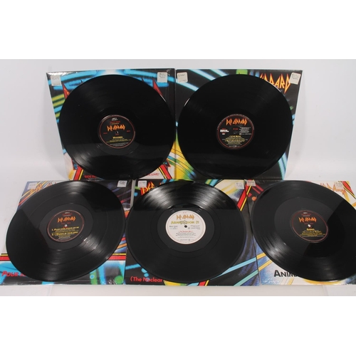 27 - Def Leppard, 12'' vinyl singles to include Animal, Hysteria, Love Bites, Armageddon, Have You Ever N... 