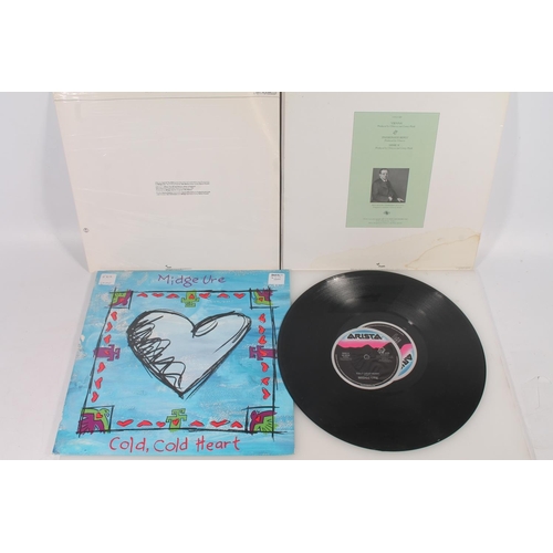 29 - Ultravox, 12'' vinyl singles to include Dancing With Tears In My Eyes Chrysalis promo copy, Hymn, Vi... 