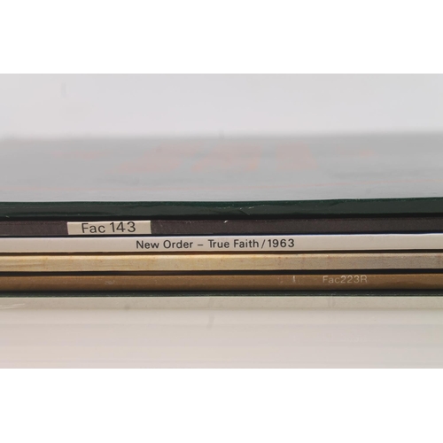 3 - New Order, 12'' vinyl singles to include Ceremony In A Lonely Place, Truth Faith/1963, Touched By Th... 