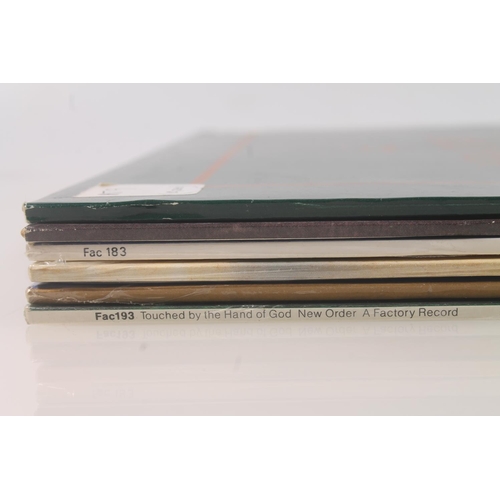 3 - New Order, 12'' vinyl singles to include Ceremony In A Lonely Place, Truth Faith/1963, Touched By Th... 