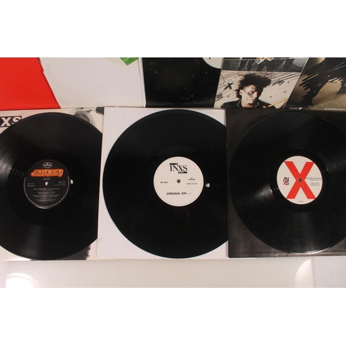31 - INXS, 12'' vinyl singles to include Original Sin, Suicide Blonde, New Sensation (Nick Twelve Inch Mi... 