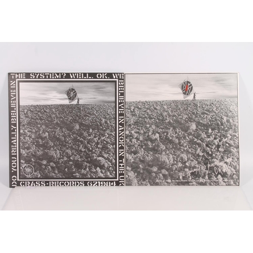 34 - Crass, Punk Rock The Feeding Of The Five Thousand with insert and The Second Sitting with fold-out s... 