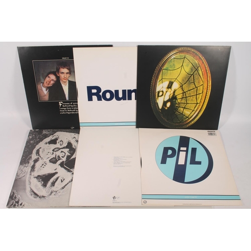 36 - PIL, Public Image Limited, 12'' vinyl singles to include Flowers of Romance, This Is Not A Love Song... 
