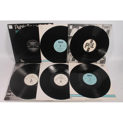 36 - PIL, Public Image Limited, 12'' vinyl singles to include Flowers of Romance, This Is Not A Love Song... 