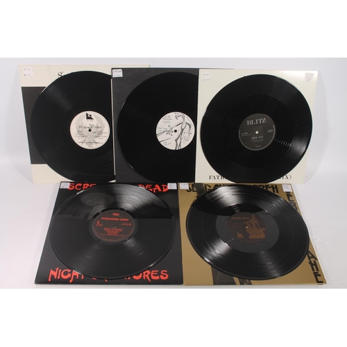 39 - NWOBHM/POST PUNK, 12'' vinyl singles to include Screaming Dead Night Creatures, Sex Gang Children Be... 