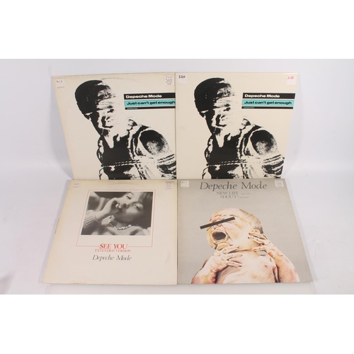 4 - Depeche Mode, 12'' vinyl singles to include Special Limited Edition Double Set, Enjoy The Silence Li... 