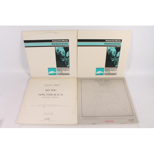 4 - Depeche Mode, 12'' vinyl singles to include Special Limited Edition Double Set, Enjoy The Silence Li... 