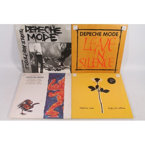 4 - Depeche Mode, 12'' vinyl singles to include Special Limited Edition Double Set, Enjoy The Silence Li... 