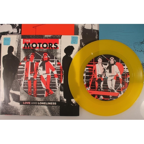 40 - NWOBHM/POST PUNK, 12'' and 10'' vinyl singles to include The Motors Love and Loneliness on yellow vi... 