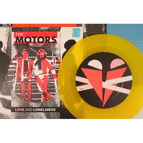 40 - NWOBHM/POST PUNK, 12'' and 10'' vinyl singles to include The Motors Love and Loneliness on yellow vi... 