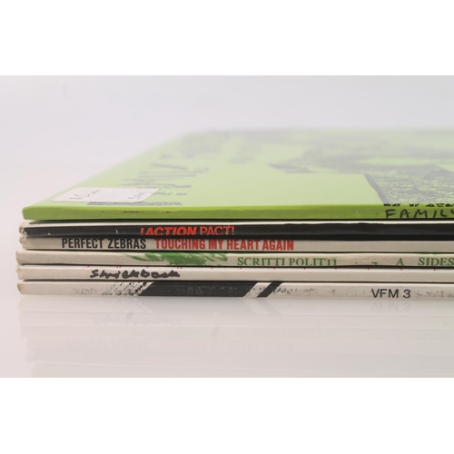 41 - NWOBHM/POST PUNK, 12'' vinyl singles to include The Membranes Pin Stripe Hype, !Action Pact! London ... 