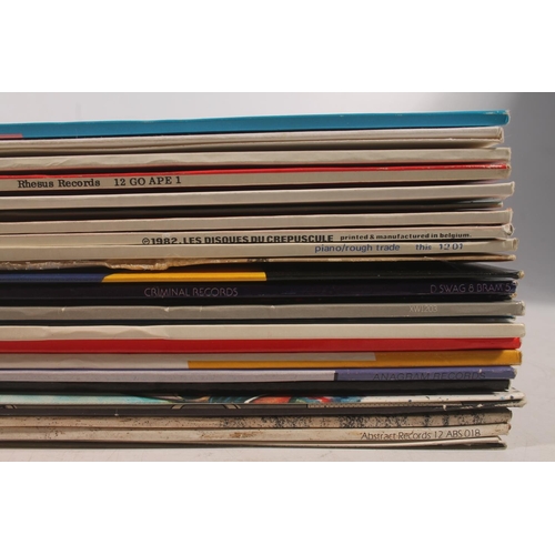 43 - Record case containing New Wave and other genres to include The Associates Tell Me Easter's On Frida... 