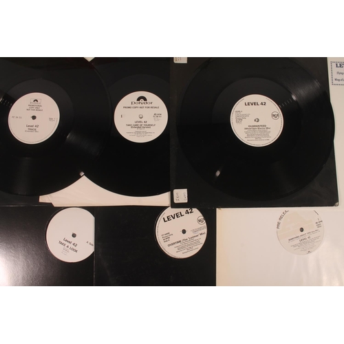 47 - Level 42, 12'' vinyl singles to include Wings Of Love Remix '81 and US Mix, Pre-Release Something Ab... 