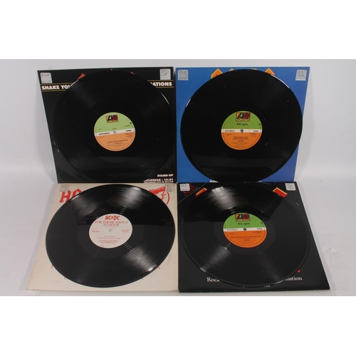 53 - AC/DC, 12'' vinyl singles to include Whole Lotta Rosie Special Limited Edition on Atlantic, Thats Th... 