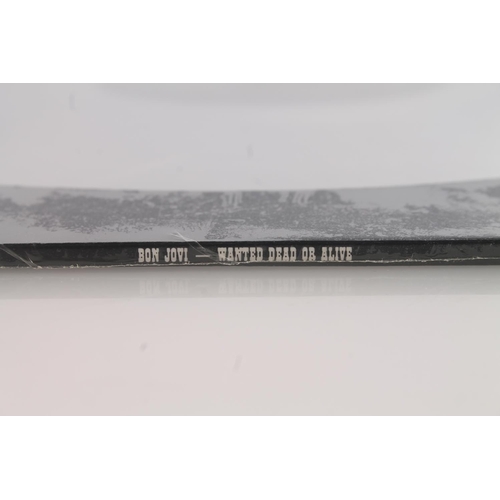 54 - Bon Jovi, Wanted Dead Or Alive Collectors' Edition 12'' silver vinyl.