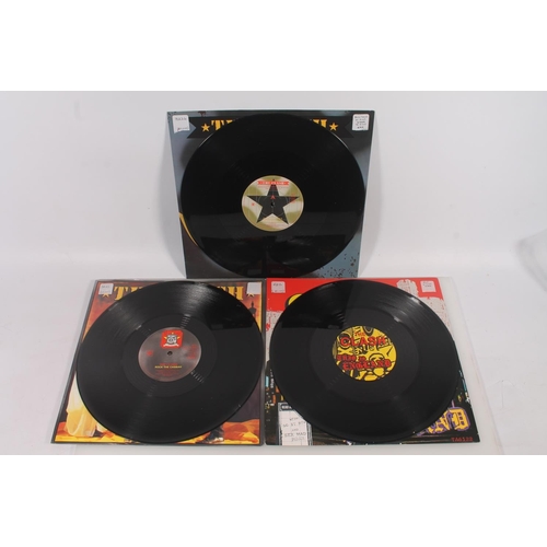 56 - The Clash, 12'' vinyl singles to include Straight To Hell, Double A Side with Should I Stay Or Shoul... 