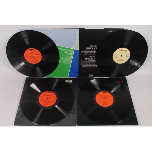 59 - Rock Groups on 12'' vinyl singles to include Deep Purple Knocking At Your Back Door limited edition,... 