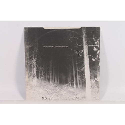 6 - The Cure, A Forest on Fiction Records 12'' vinyl single, with B side Another Journey By Train (FICSX... 