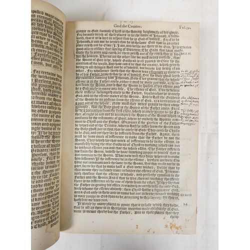 99 - CALVIN JOHN.  The Institution of Christian Religion, written in Latine By Maister John Calvine and t... 