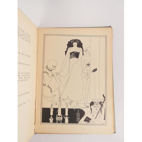 65 - WILDE OSCAR.  Salome, A Tragedy in One Act. Ltd. ed. of 500 copies for England. Title & list of ... 