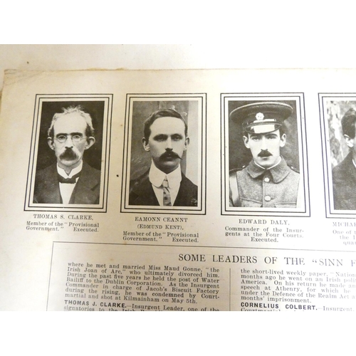 74 - Irish Easter Rising.  Irish War News, the Irish Republic, Facsimile of the Insurgent Newspaper, only... 