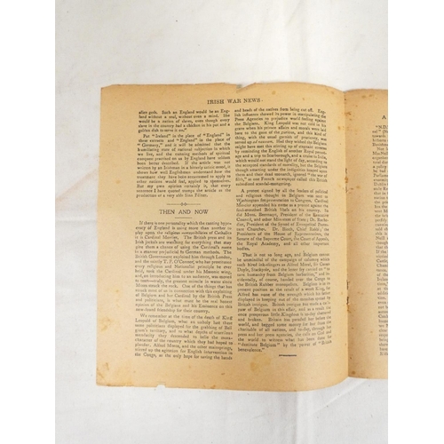 74 - Irish Easter Rising.  Irish War News, the Irish Republic, Facsimile of the Insurgent Newspaper, only... 