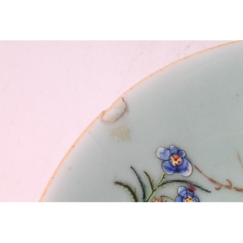 12 - Chinese Canton famille rose dish decorated with insects and flowers, 26cm diameter, a Chinese Canton... 