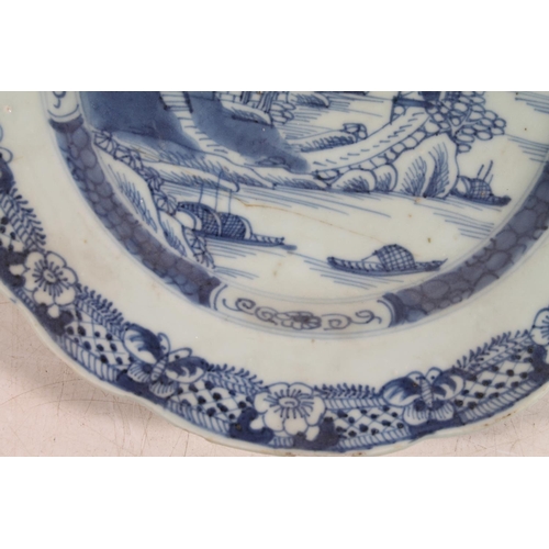 12 - Chinese Canton famille rose dish decorated with insects and flowers, 26cm diameter, a Chinese Canton... 