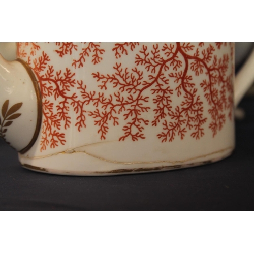 17 - Copeland & Garrett Late Spode Felspar porcelain blue and white sucrier and cover decorated with ... 