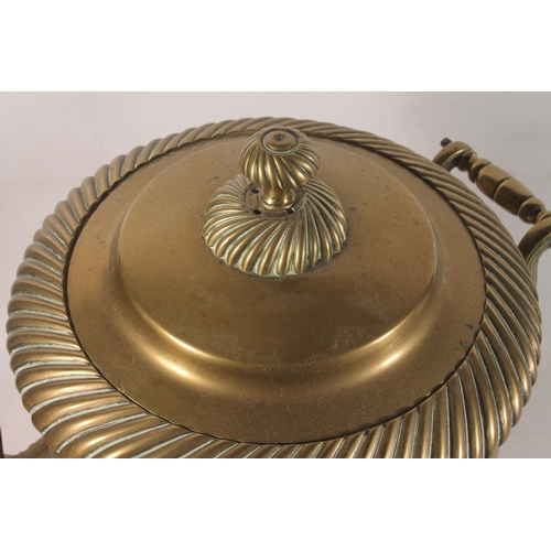 31 - Brass samovar, 43cm high.