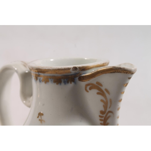 36 - Vienna porcelain jug, a Vienna porcelain trophy with hand-painted vignettes of horses and riders, be... 