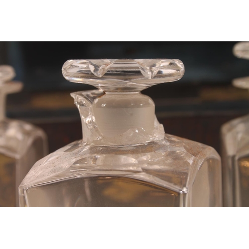 54 - Victorian gothic style dome top inkstand with boule lacquer and brass mounts, hinge top opening to r... 