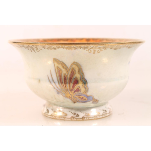 59 - Daisy Makeig-Jones style Wedgwood Fairyland Lustre bowl decorated with insects and mythical creature... 