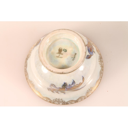 59 - Daisy Makeig-Jones style Wedgwood Fairyland Lustre bowl decorated with insects and mythical creature... 