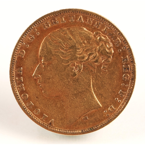 61A - Victorian gold sovereign dated 1881