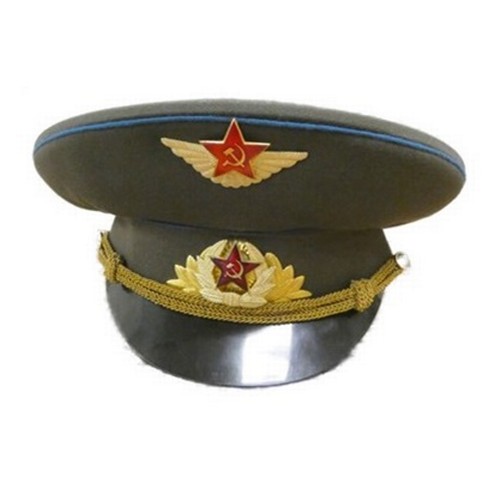 Cold war era USSR Air Force officer's hat.