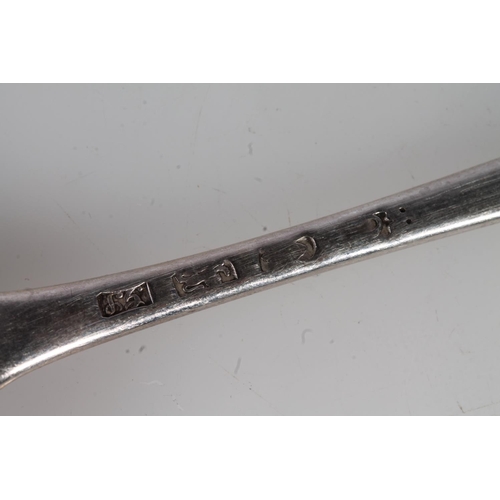 32 - Georg Jensen Danish .925 silver ladle together with a Geo. III silver tablespoon, George Smith of Lo... 