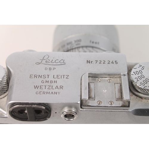 Leica DBP (Deusches Bundes-Patent) by Ernest Leitz GMBH of Wetzlar