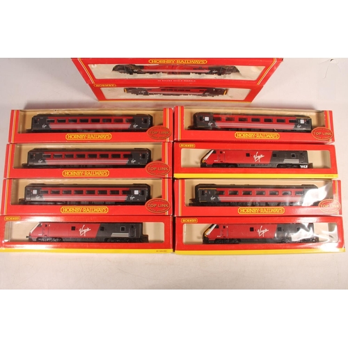 1045 - Hornby (Hornby Hobbies Ltd) OO gauge model railways to include R2290A Virgin Bo-Bo electric locomoti... 