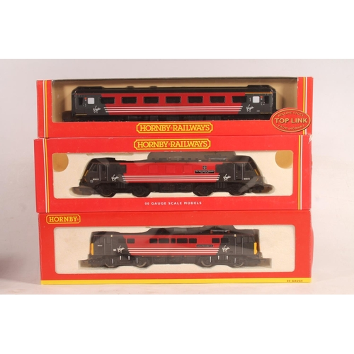 1045 - Hornby (Hornby Hobbies Ltd) OO gauge model railways to include R2290A Virgin Bo-Bo electric locomoti... 