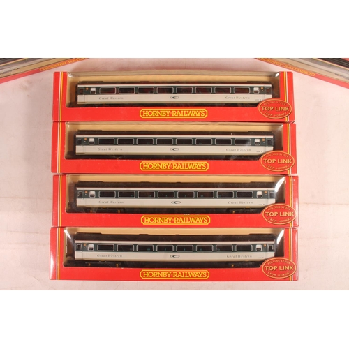 1057 - Hornby (Hornby Hobbies Ltd) Top Link OO gauge model railways to include four R4101 Great Western Rai... 