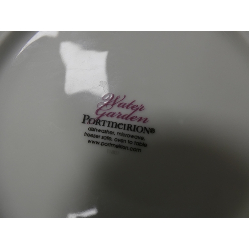 37 - Portmeirion 'Water Garden' pattern part dinner set.