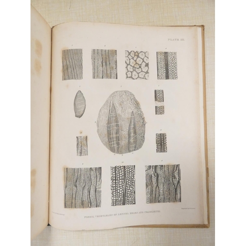 WITHAM HENRY. Observations on Fossil Vegetables. A further copy of the ...