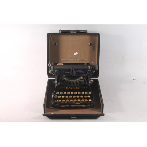 12 - Corona typewriter.