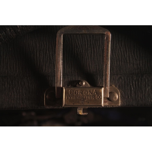 12 - Corona typewriter.