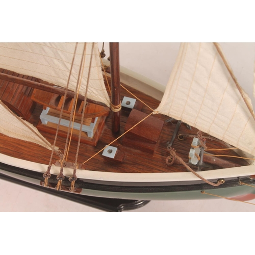 7 - Model of a boat, 56cm long.