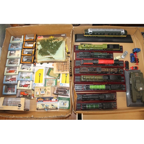 OO gauge model railway diorama accessories to include Oxford 1:76 ...